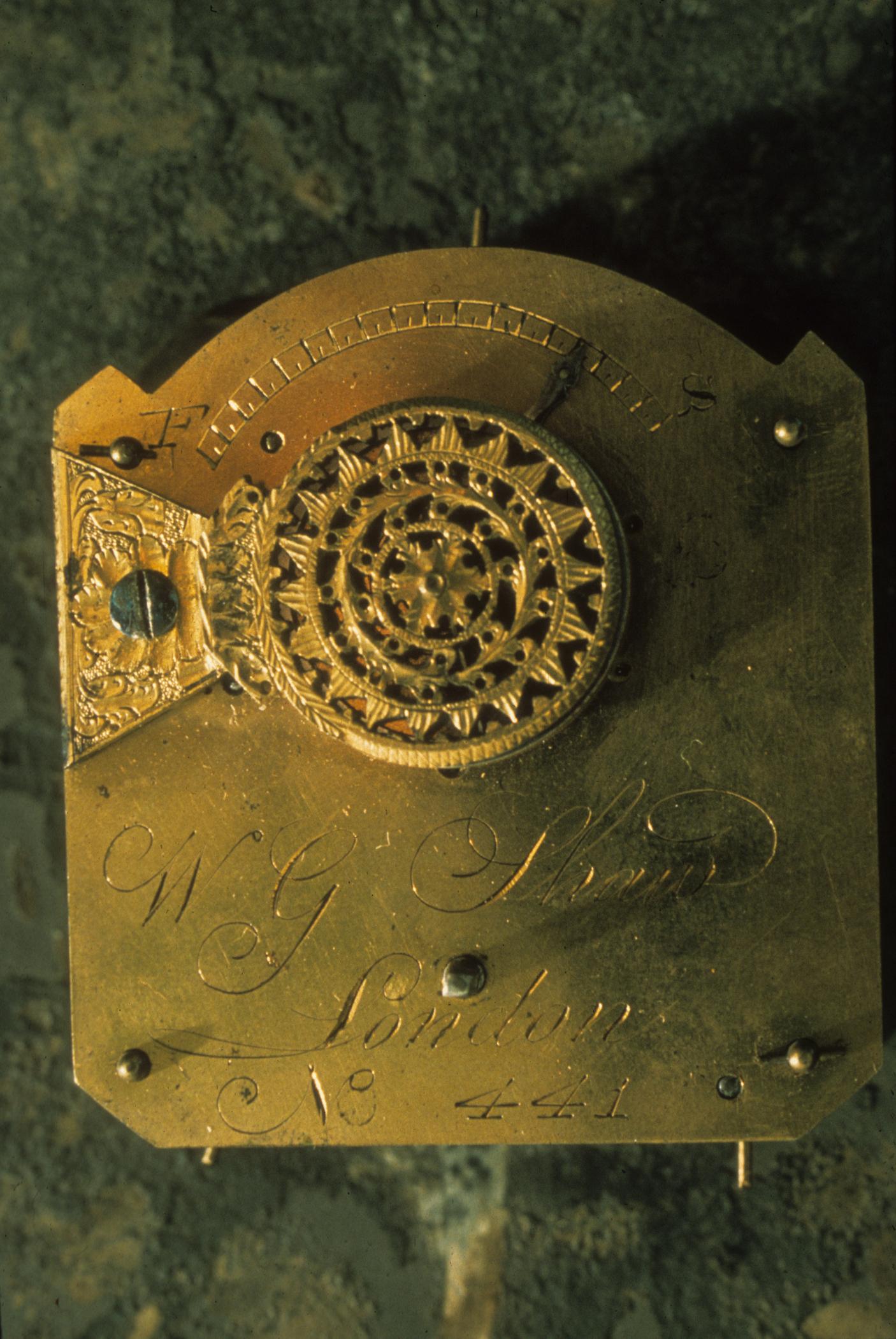 1966.0511 Clock, Detail 3