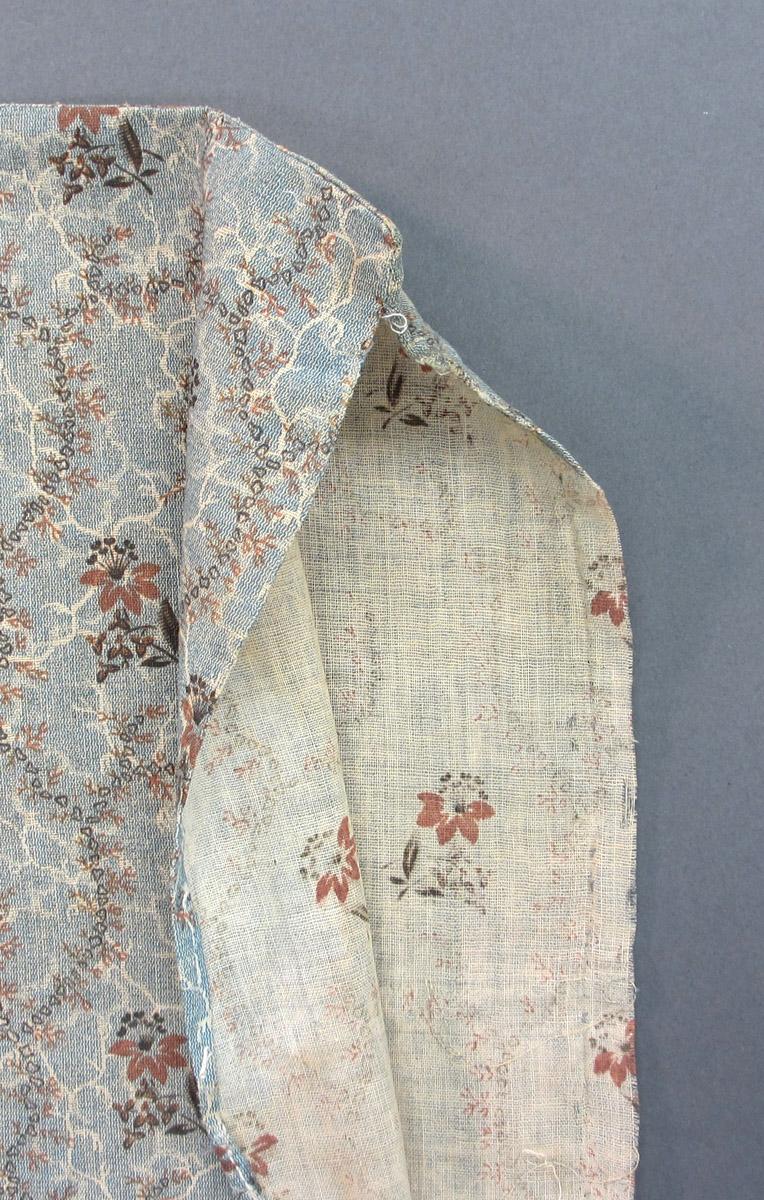 1966.0516.001 Textile, printed detail interior