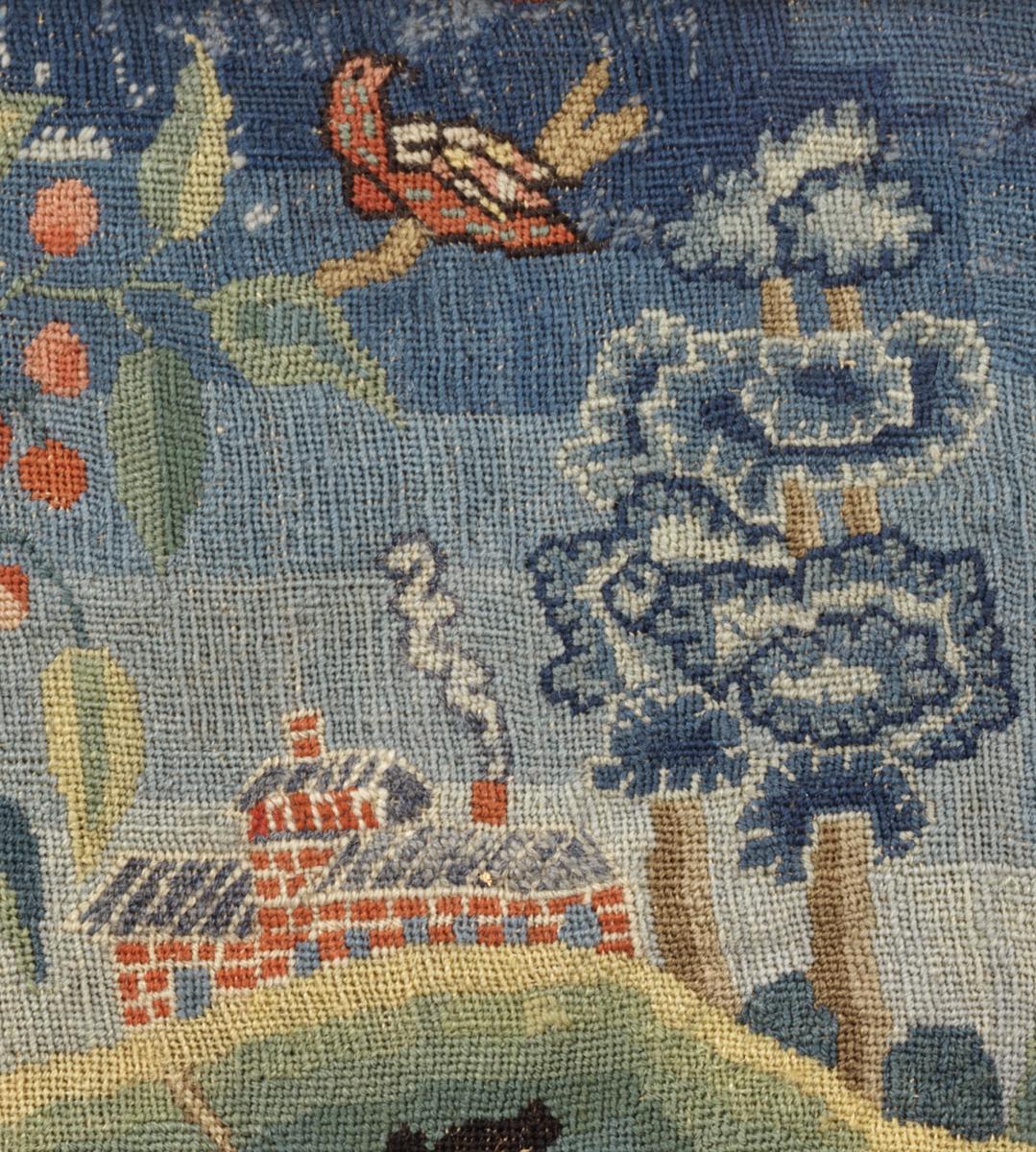 1951.0079 A Needlework Picture, Detail 3