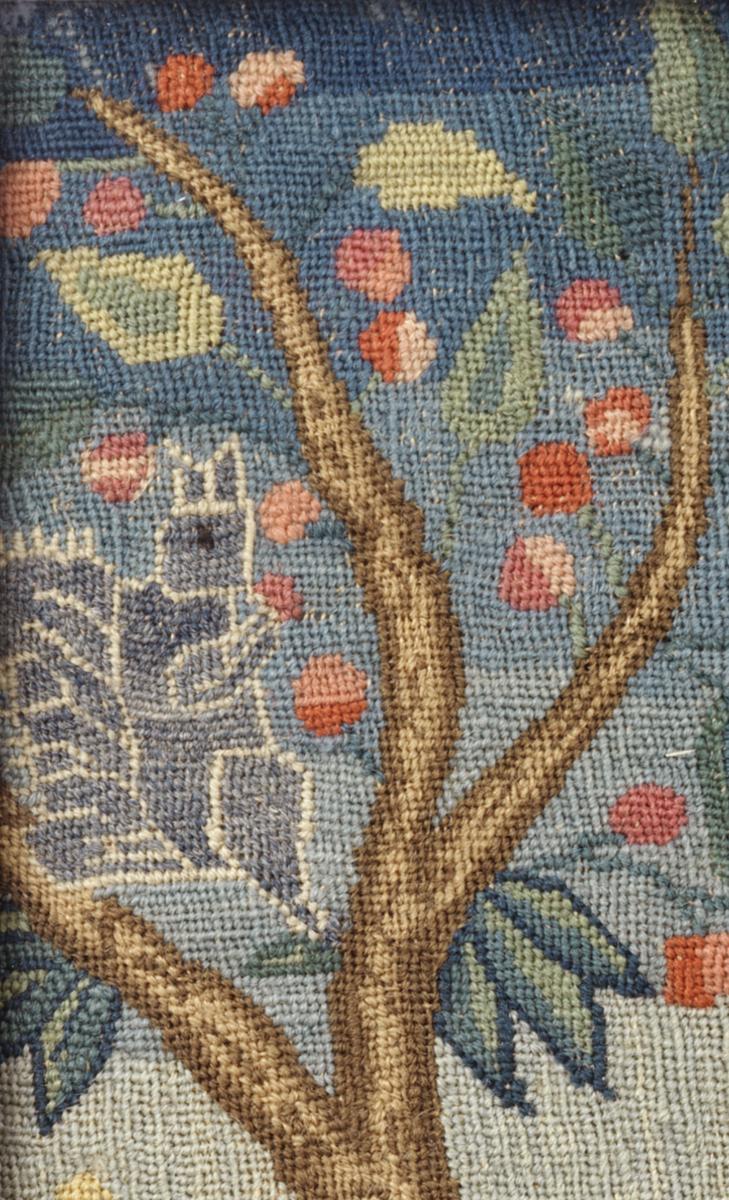 1951.0079 A Needlework Picture, Detail 4