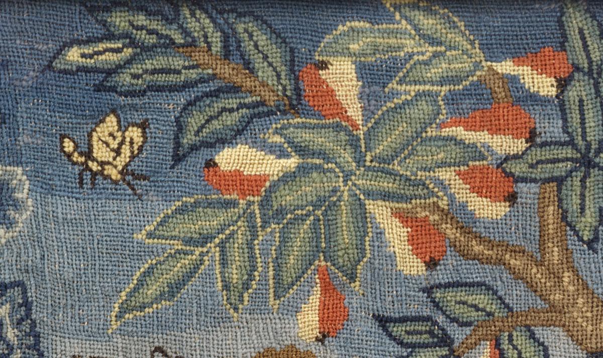 1951.0079 A Needlework Picture, Detail 5