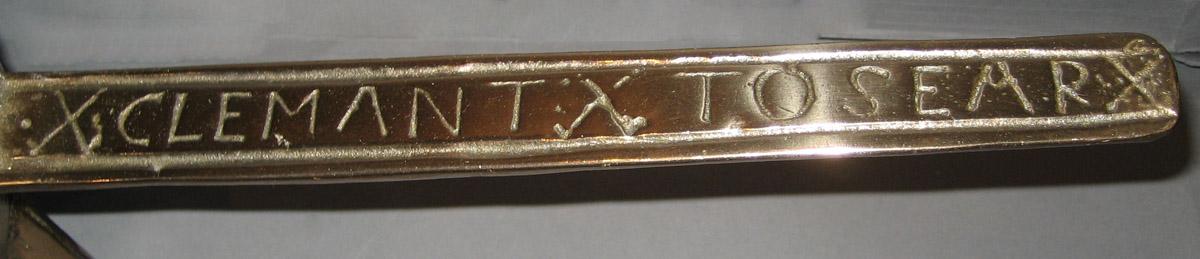 1966.0531 Posnet (inscription)