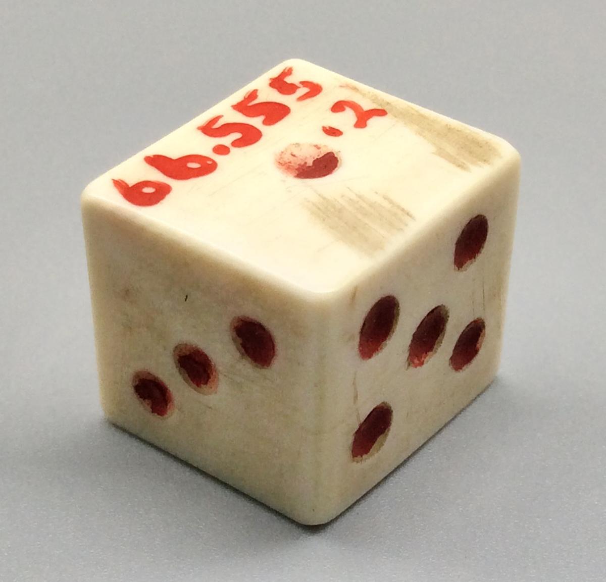 1966.0555.002 Die, view 2