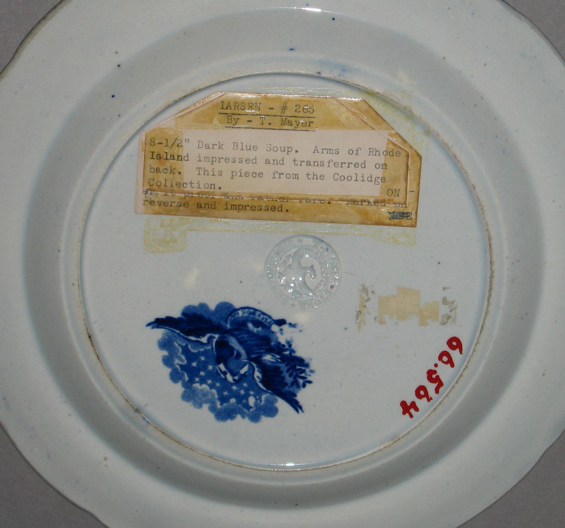 1966.0564 Plate (mark)