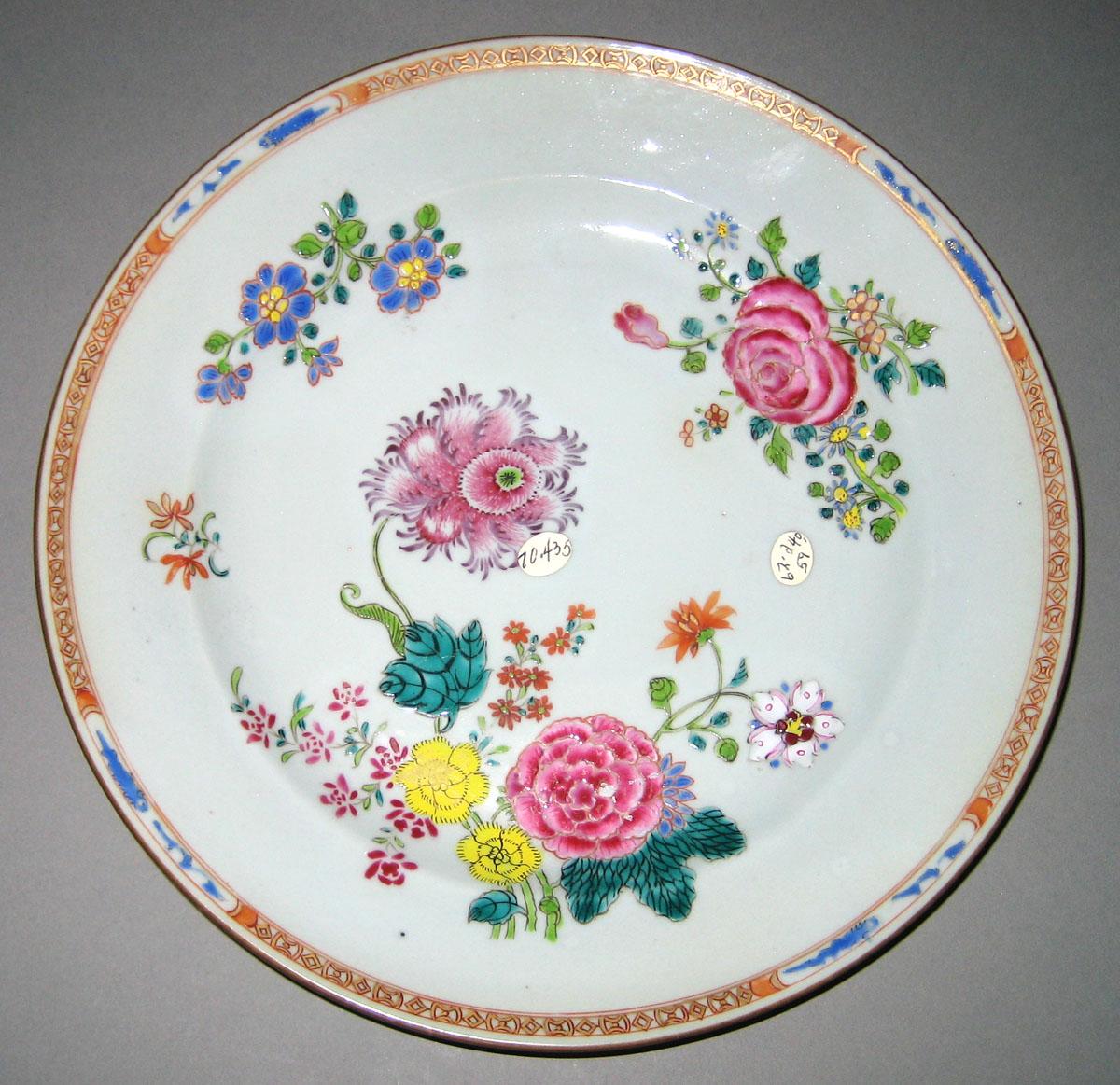 1966.0566.050 Porcelain Plate