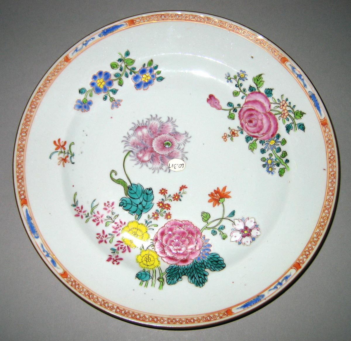 1966.0566.056 Porcelain Plate