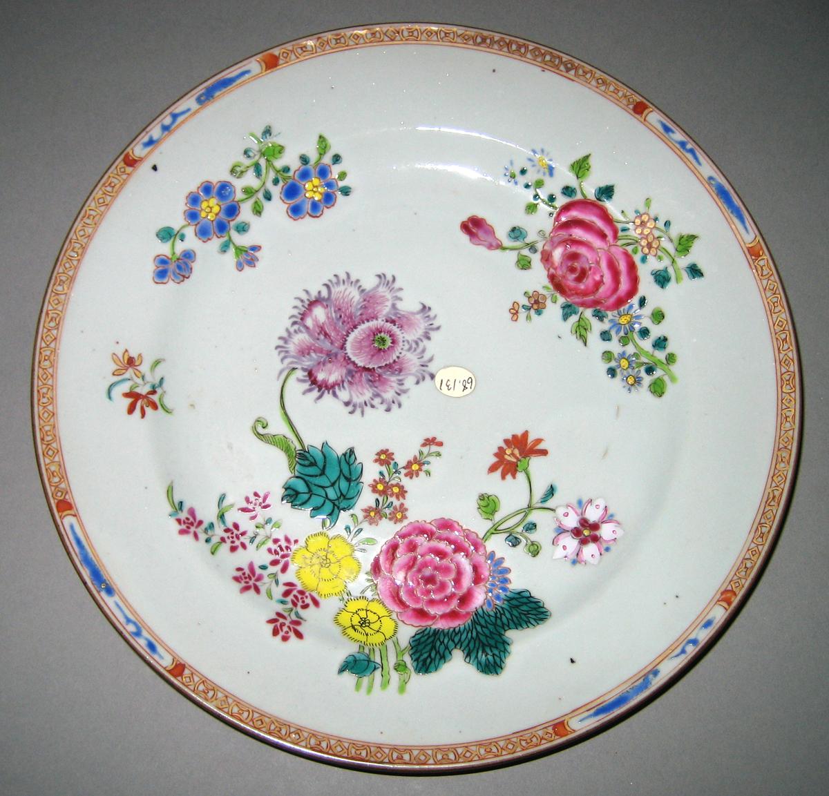 1966.0566.061 Porcelain Plate