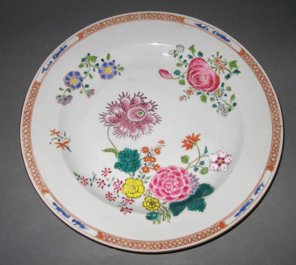 1966.0566.080 Porcelain Plate