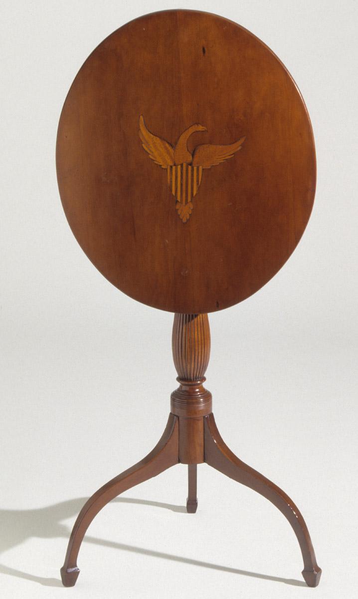 1957.0013 Candlestand, view 2