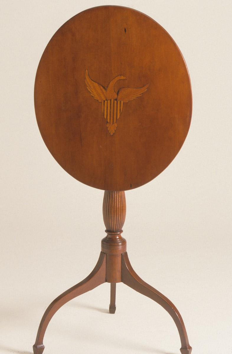 1957.0013 Candlestand, view 3