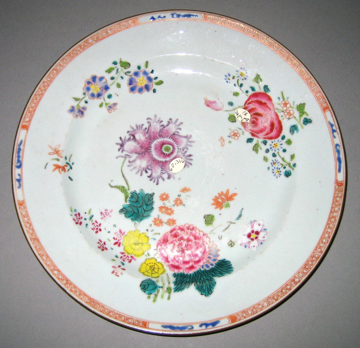 1966.0566.091 Porcelain Plate