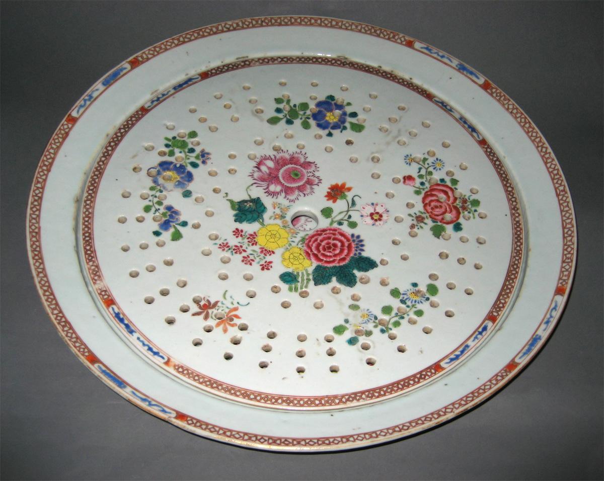 1966.0566.098 A, B, Platter and Strainer