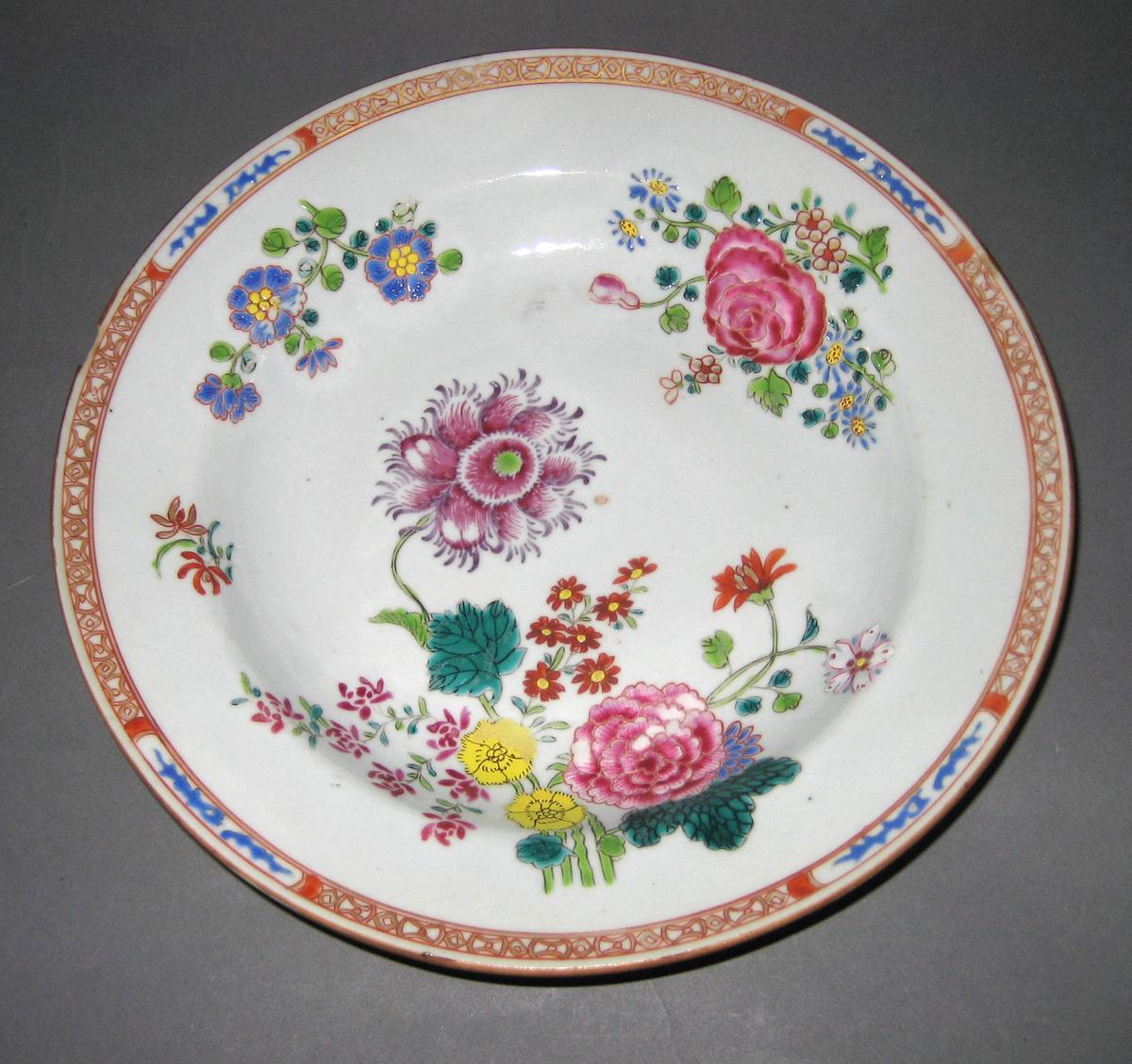 1966.0566.232 Porcelain Plate or Bowl