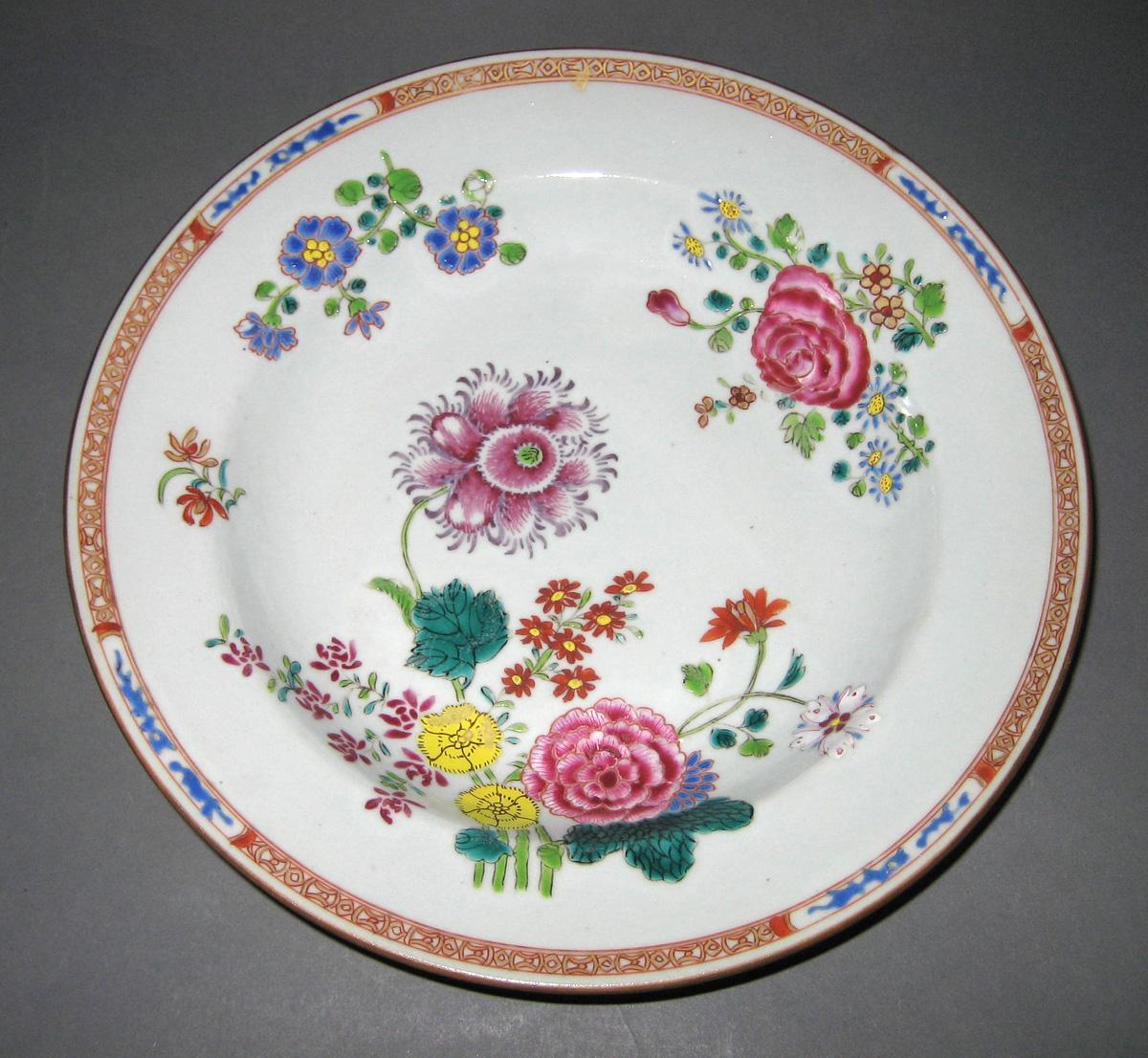 1966.0566.234 Porcelain Plate or Bowl