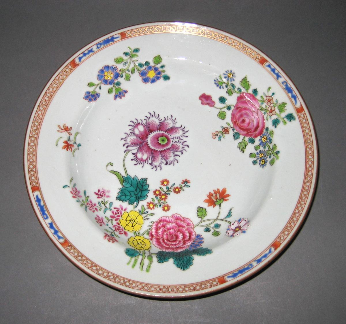1966.0566.236 Porcelain Plate or Bowl