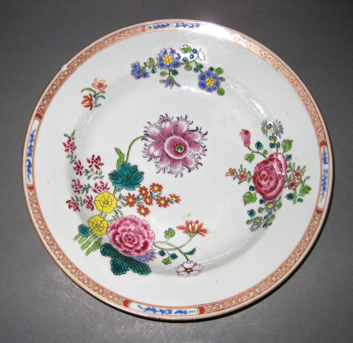 1966.0566.237 Porcelain Plate or Bowl