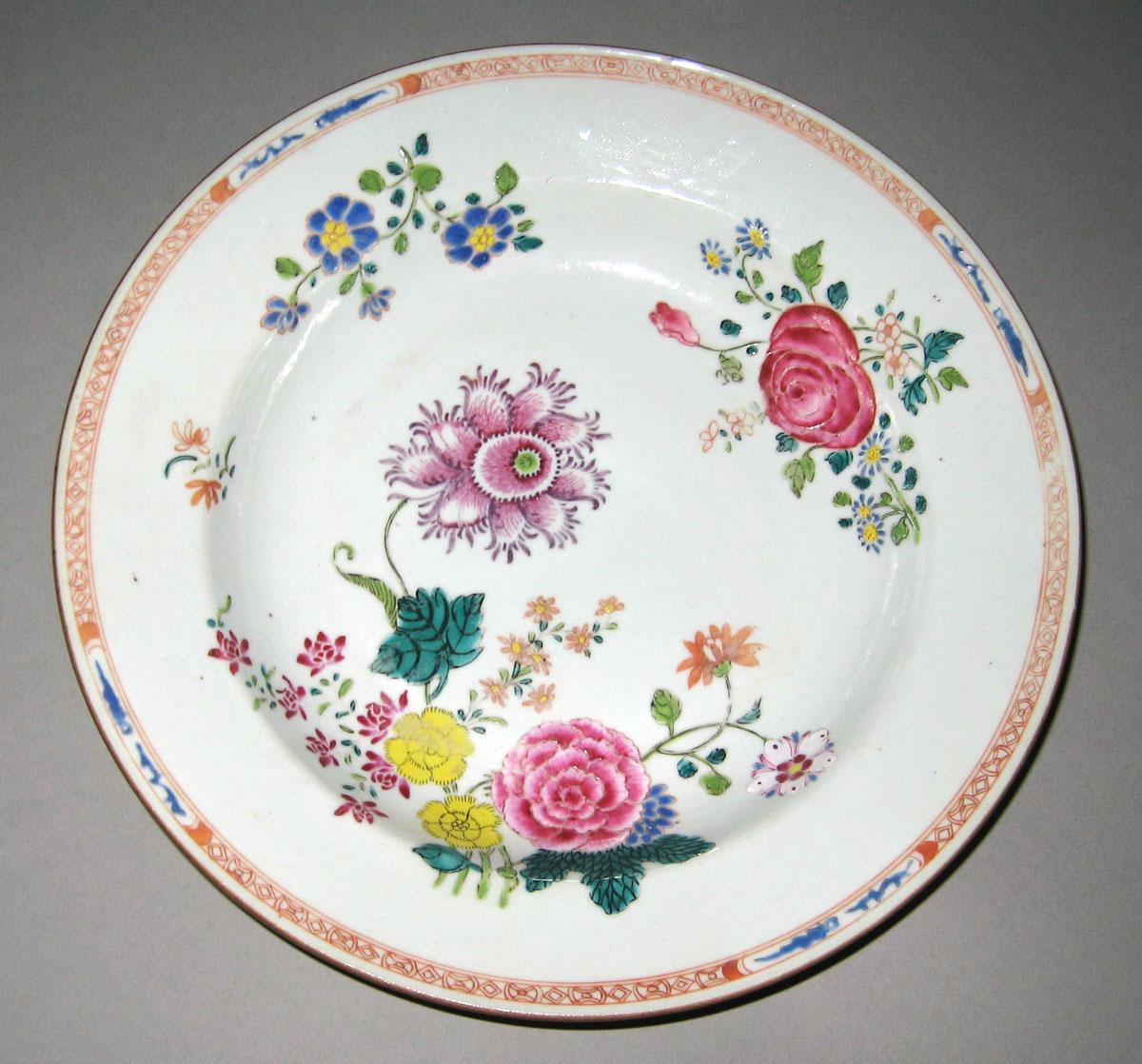 1966.0566.240 Porcelain Plate or Bowl