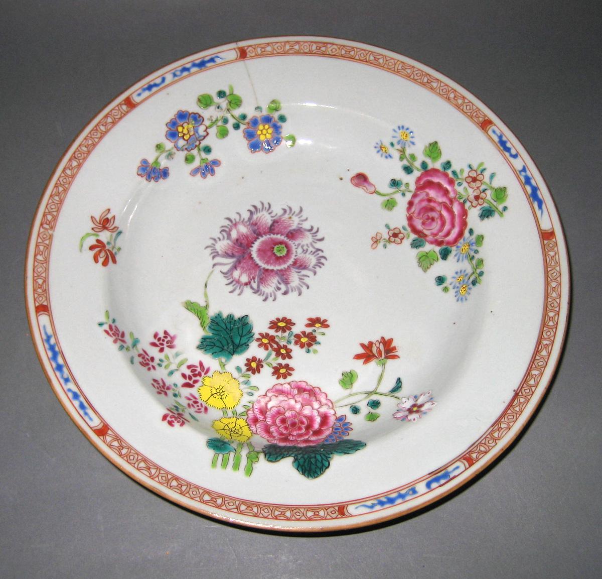 1966.0566.242 Porcelain Plate or Bowl