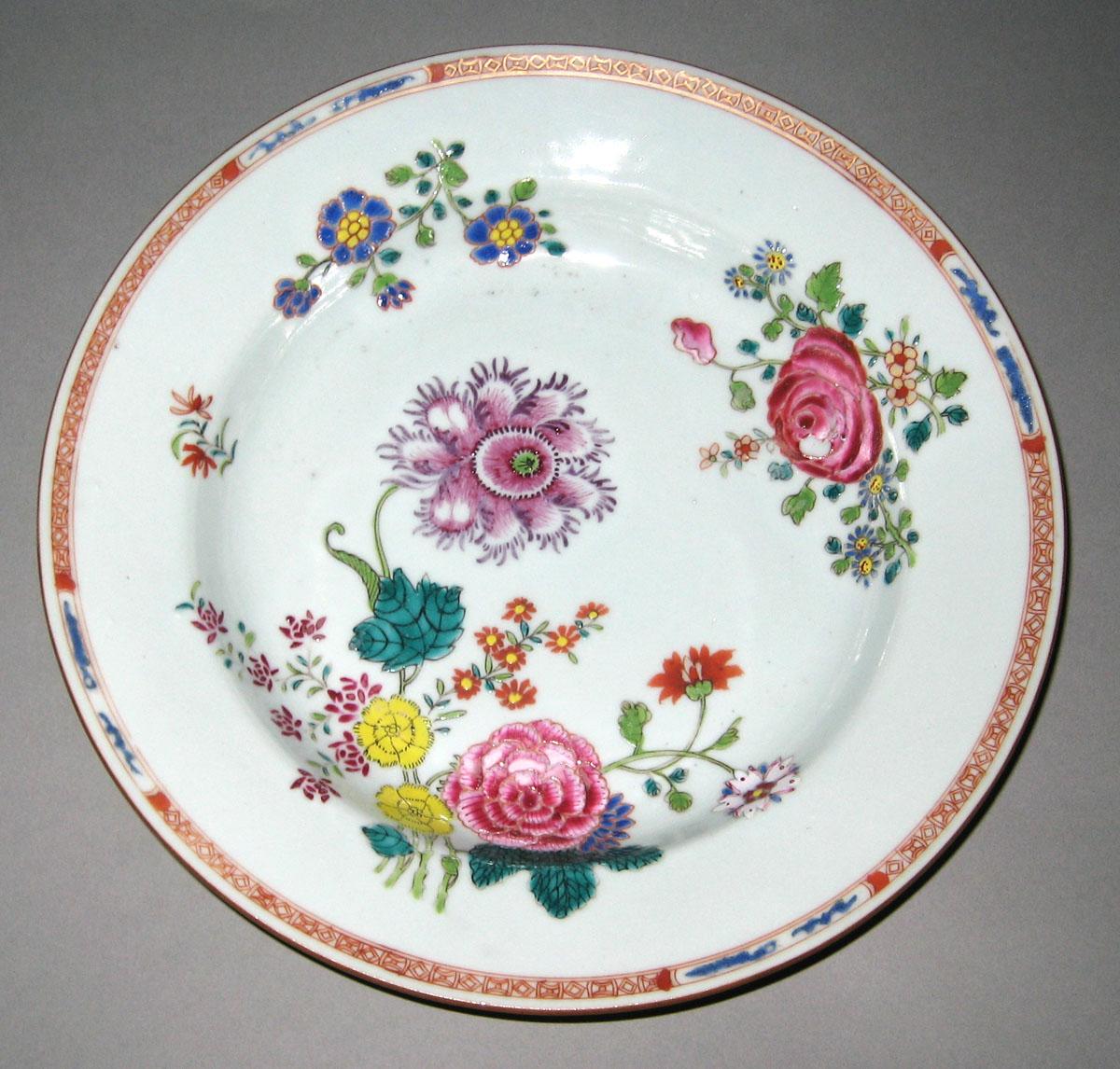 1966.0566.243 Porcelain Plate or Bowl