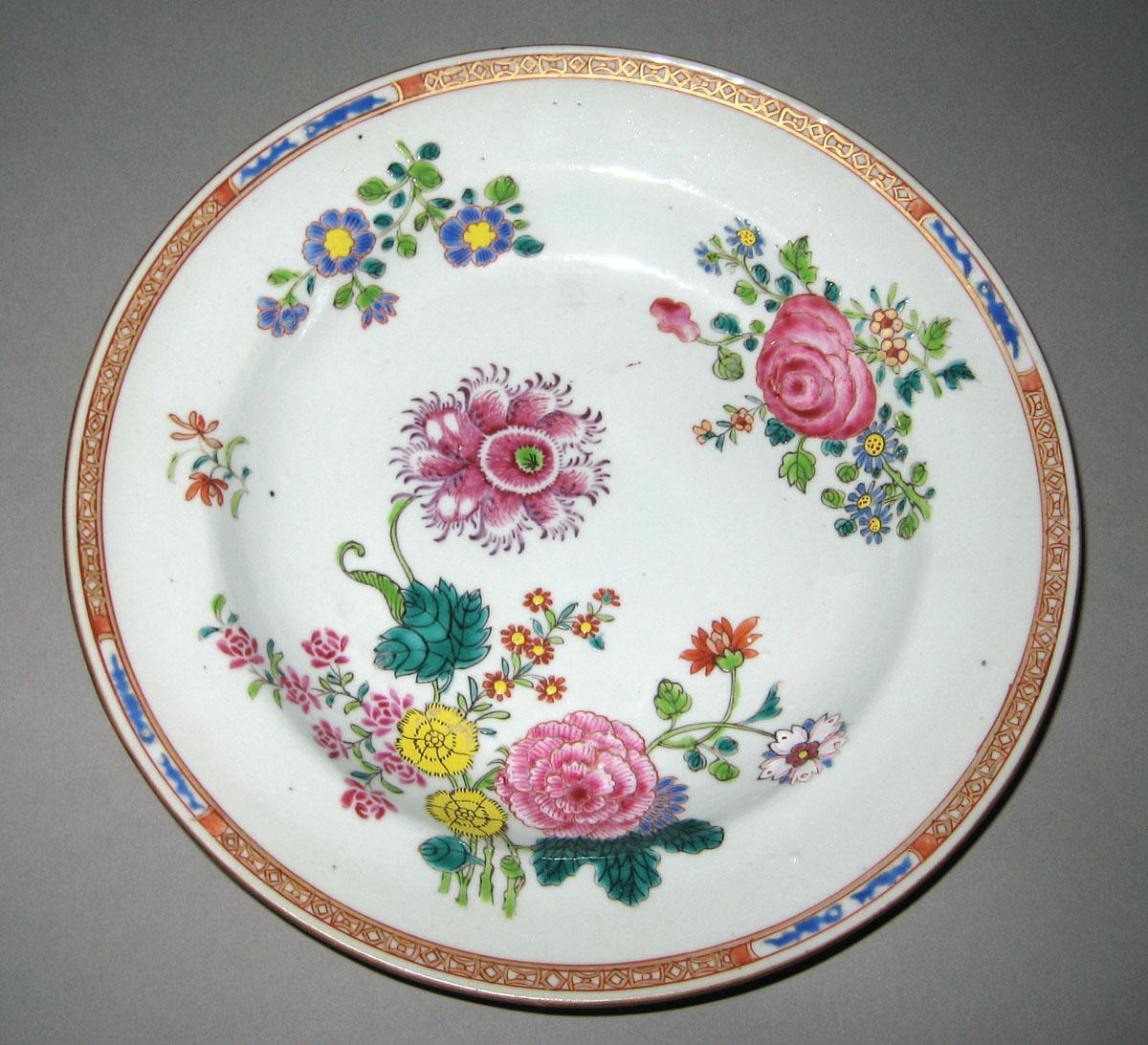 1966.0566.244 Porcelain Plate or Bowl