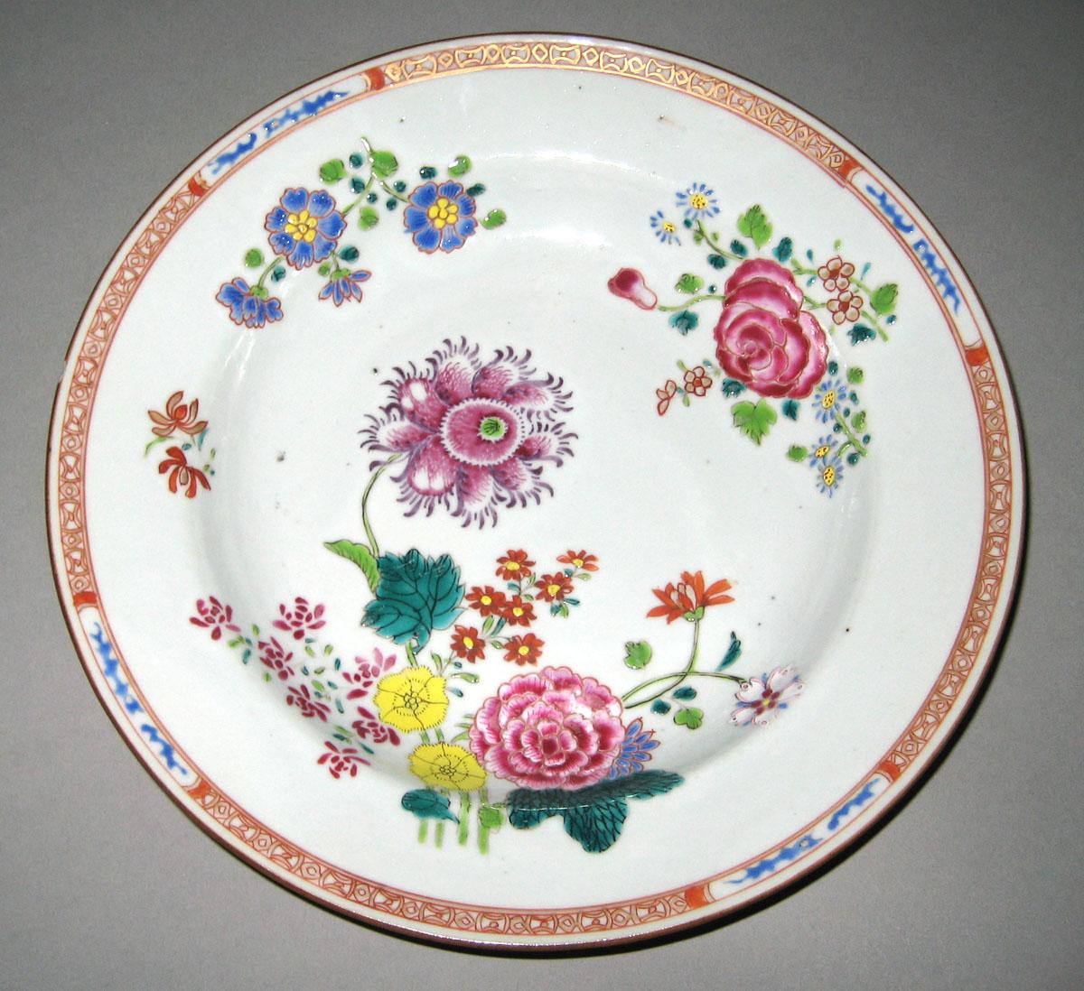 1966.0566.253 Porcelain Plate or Bowl