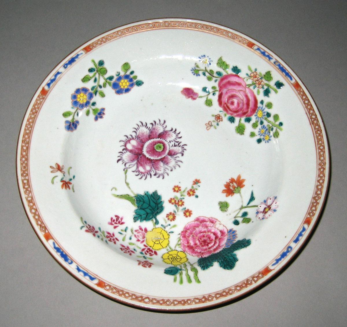 1966.0566.254 Porcelain Plate or Bowl