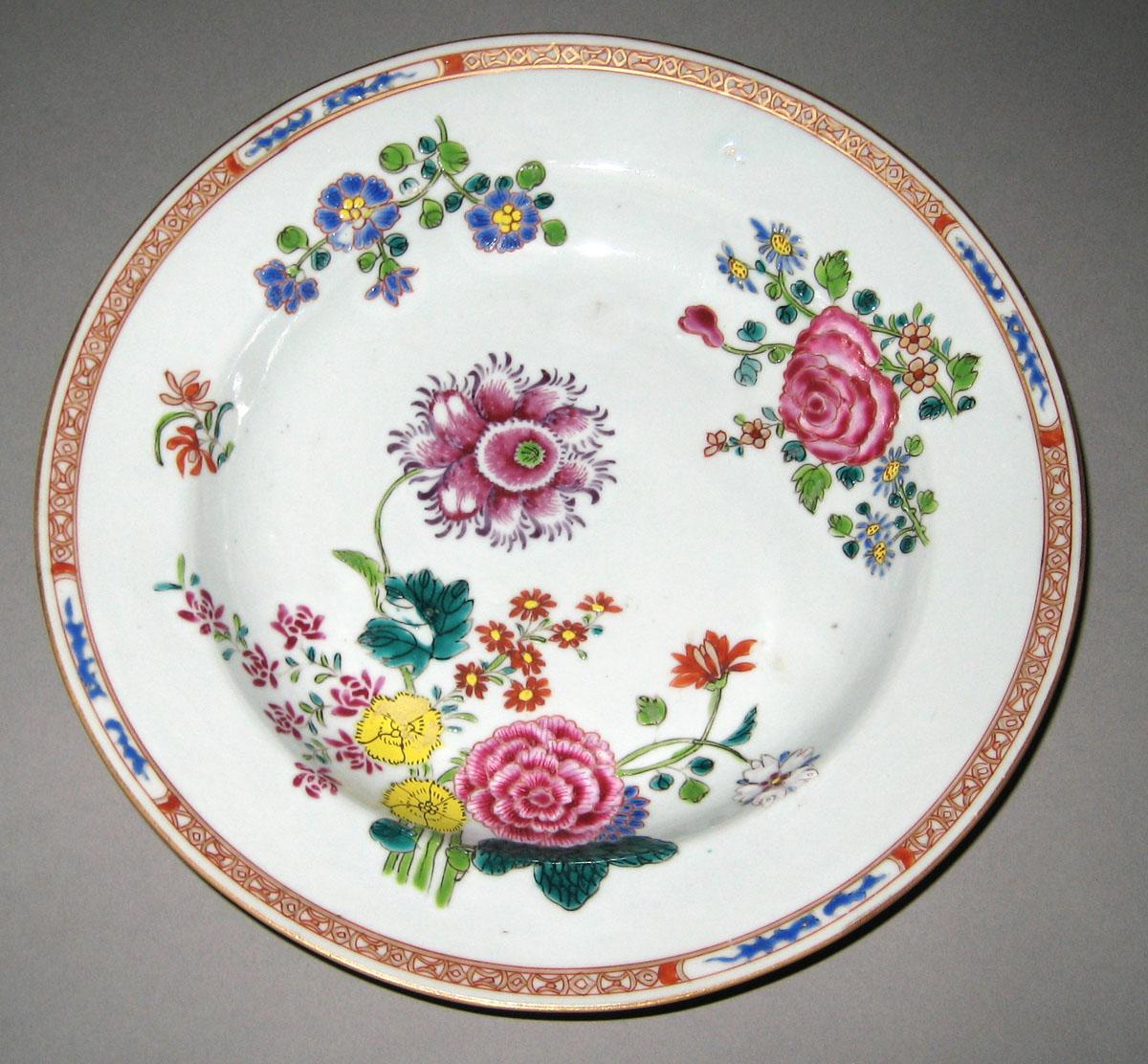 1966.0566.255 Porcelain Plate or Bowl
