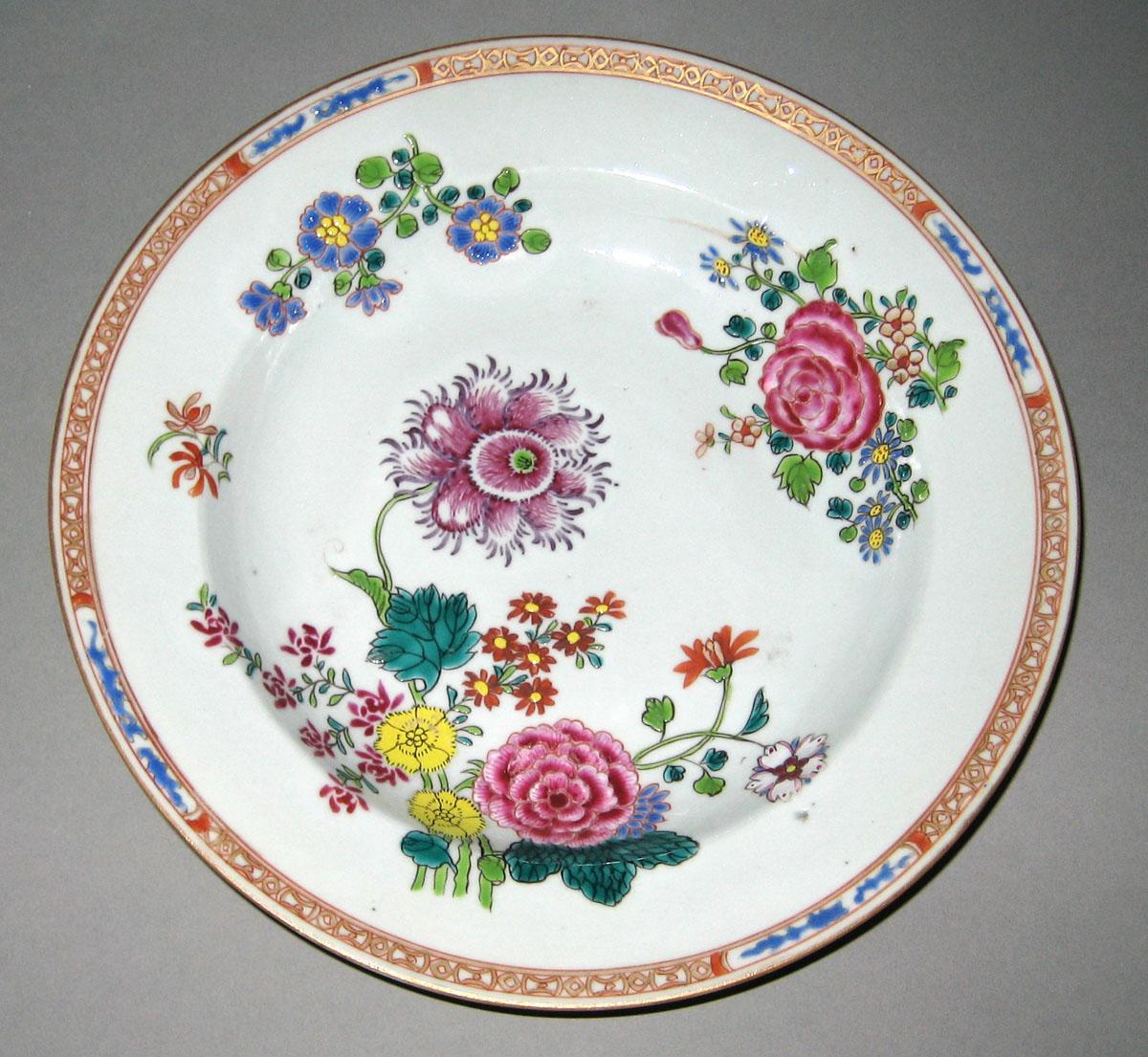 1966.0566.257 Porcelain Plate or Bowl
