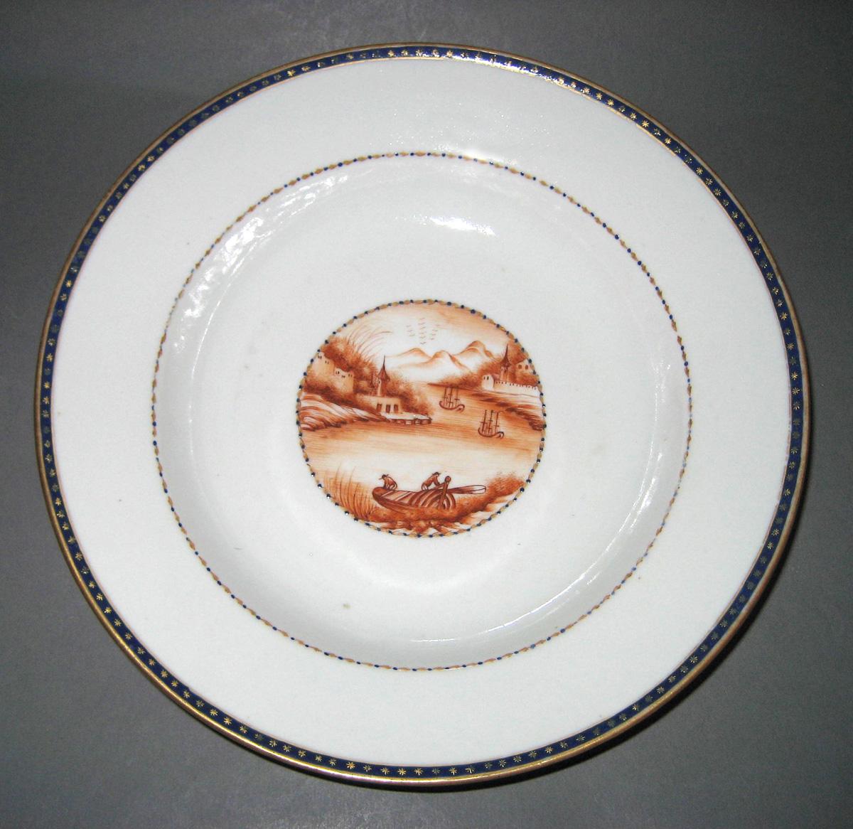 1966.0567.101 Soup plate or bowl