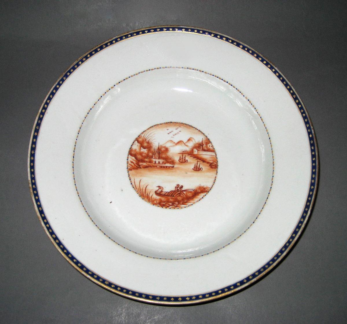 1966.0567.104 Soup plate or bowl