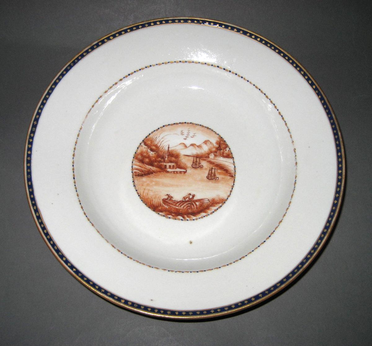 1966.0567.107 Soup plate or bowl