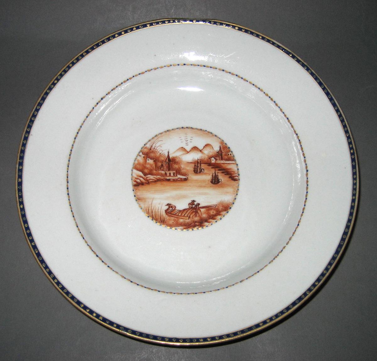 1966.0567.109 Soup plate or bowl