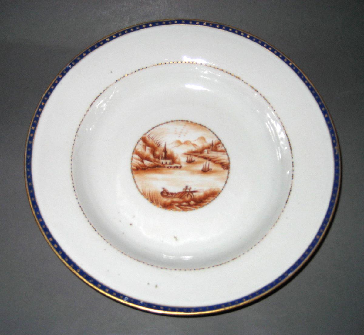 1966.0567.111 Soup plate or bowl