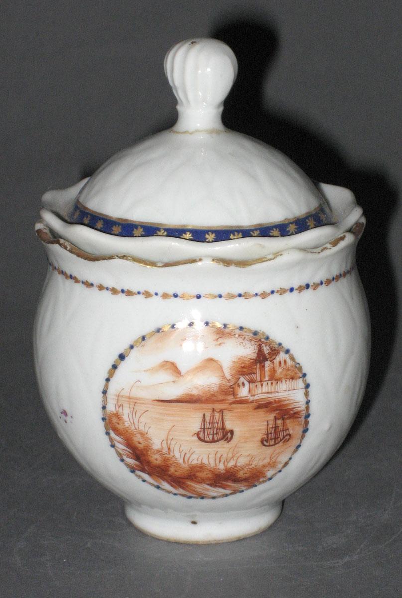 1966.0567.188 A, B Porcelain Pot de creme side 2