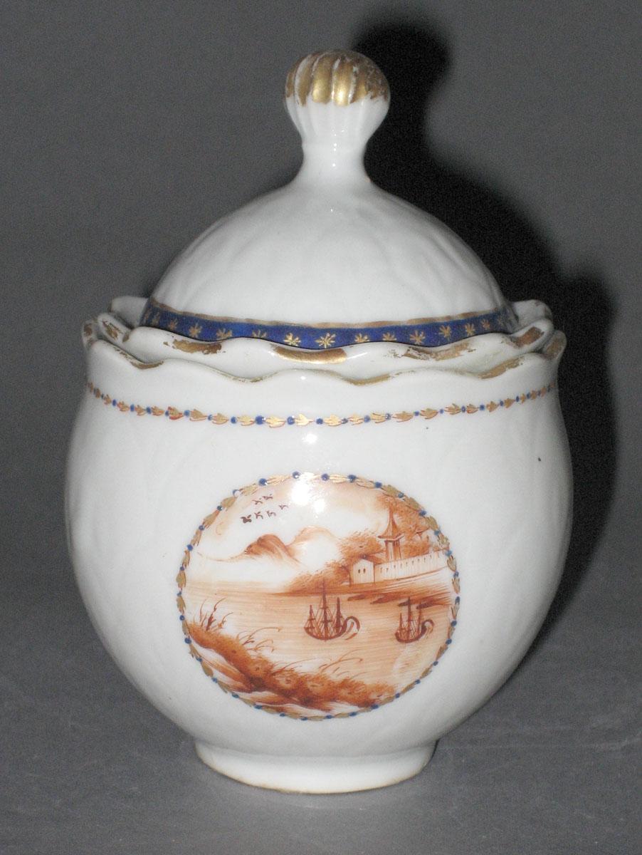 1966.0567.189 A, B Porcelain Pot de creme side 2