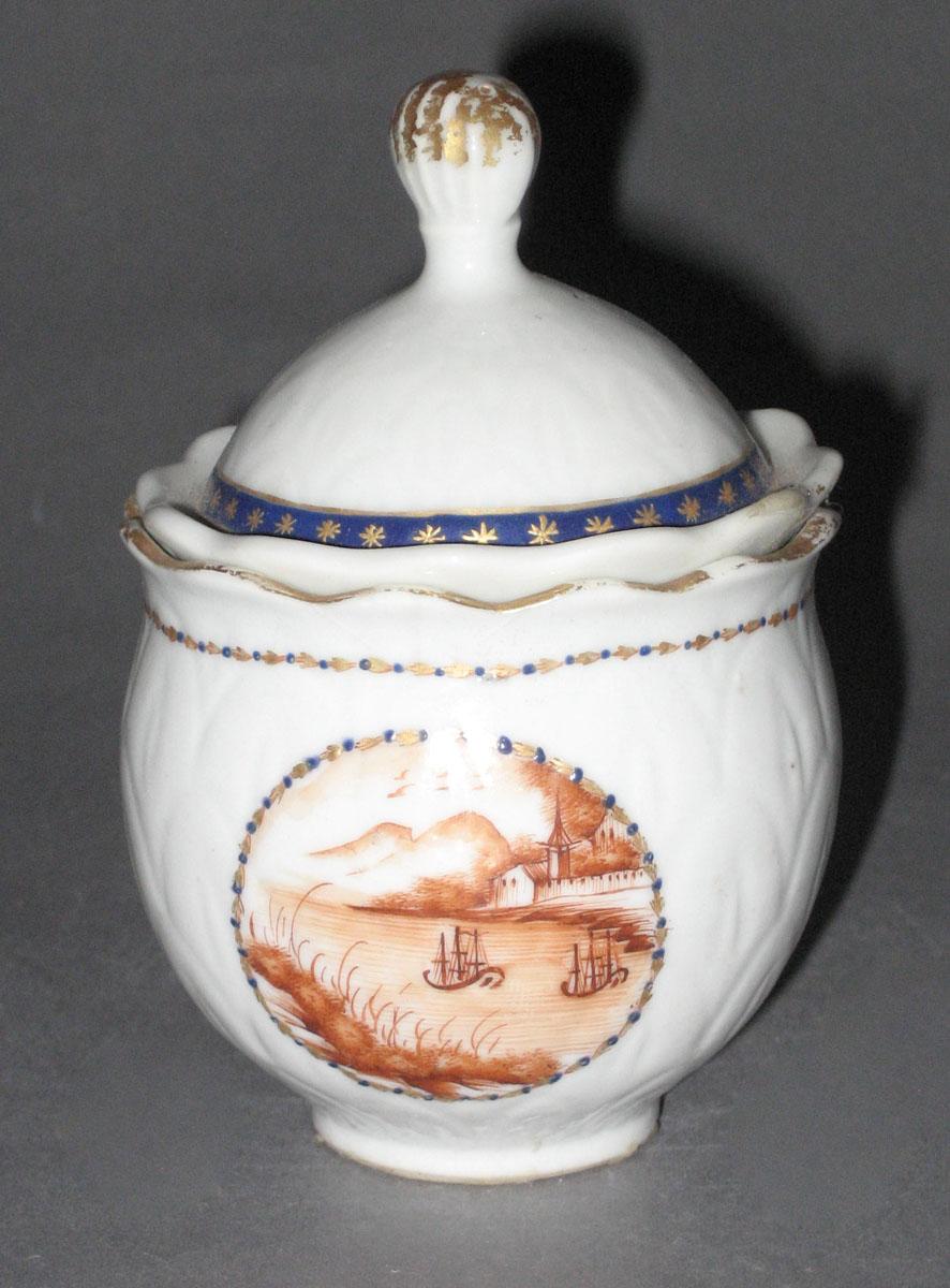 1966.0567.192 A, B Porcelain Pot de creme side 2