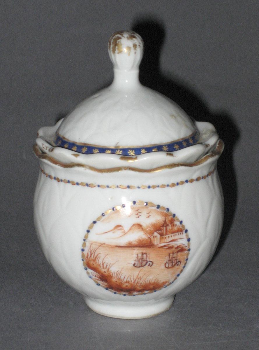 1966.0567.194 A, B Porcelain Pot de creme side 2