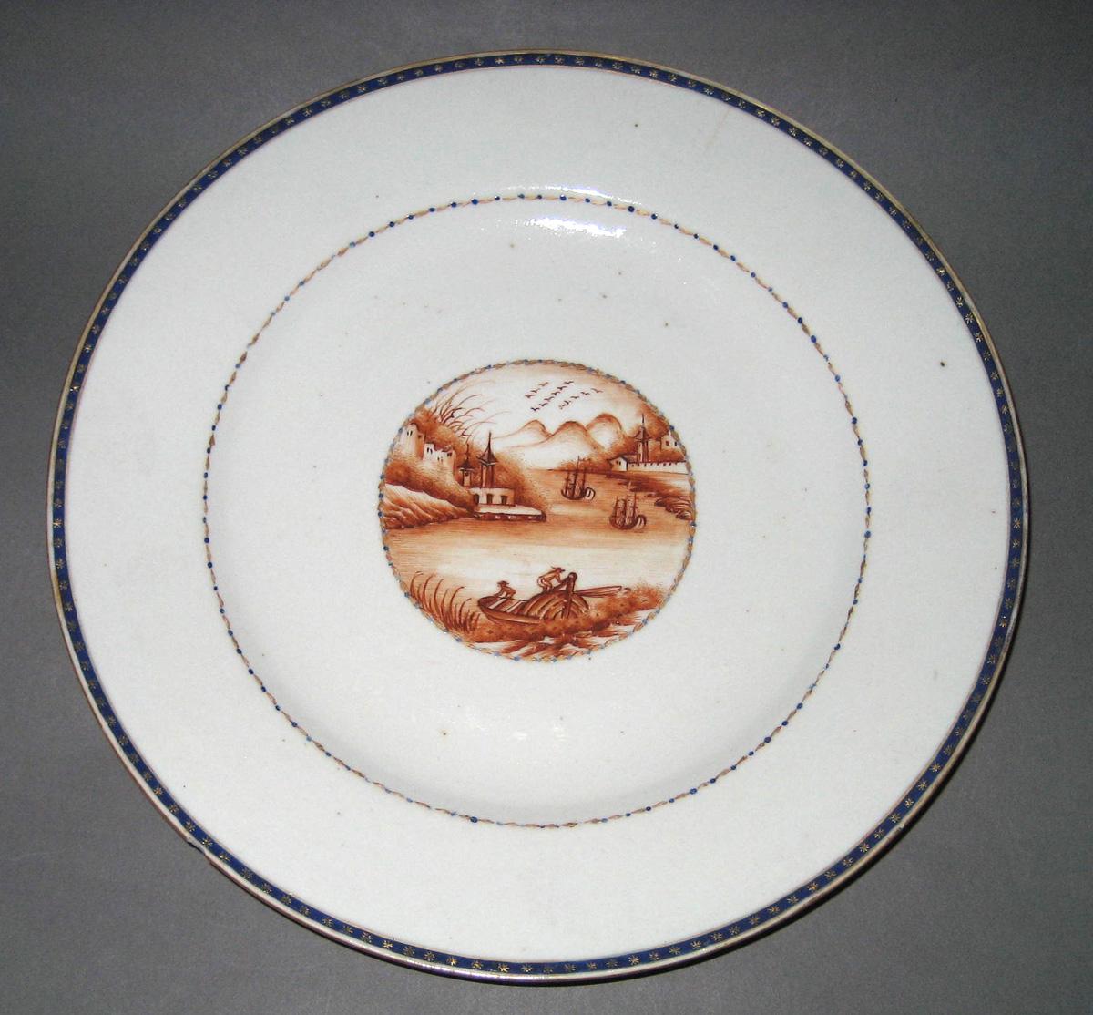 1966.0567.250 Porcelain Plate