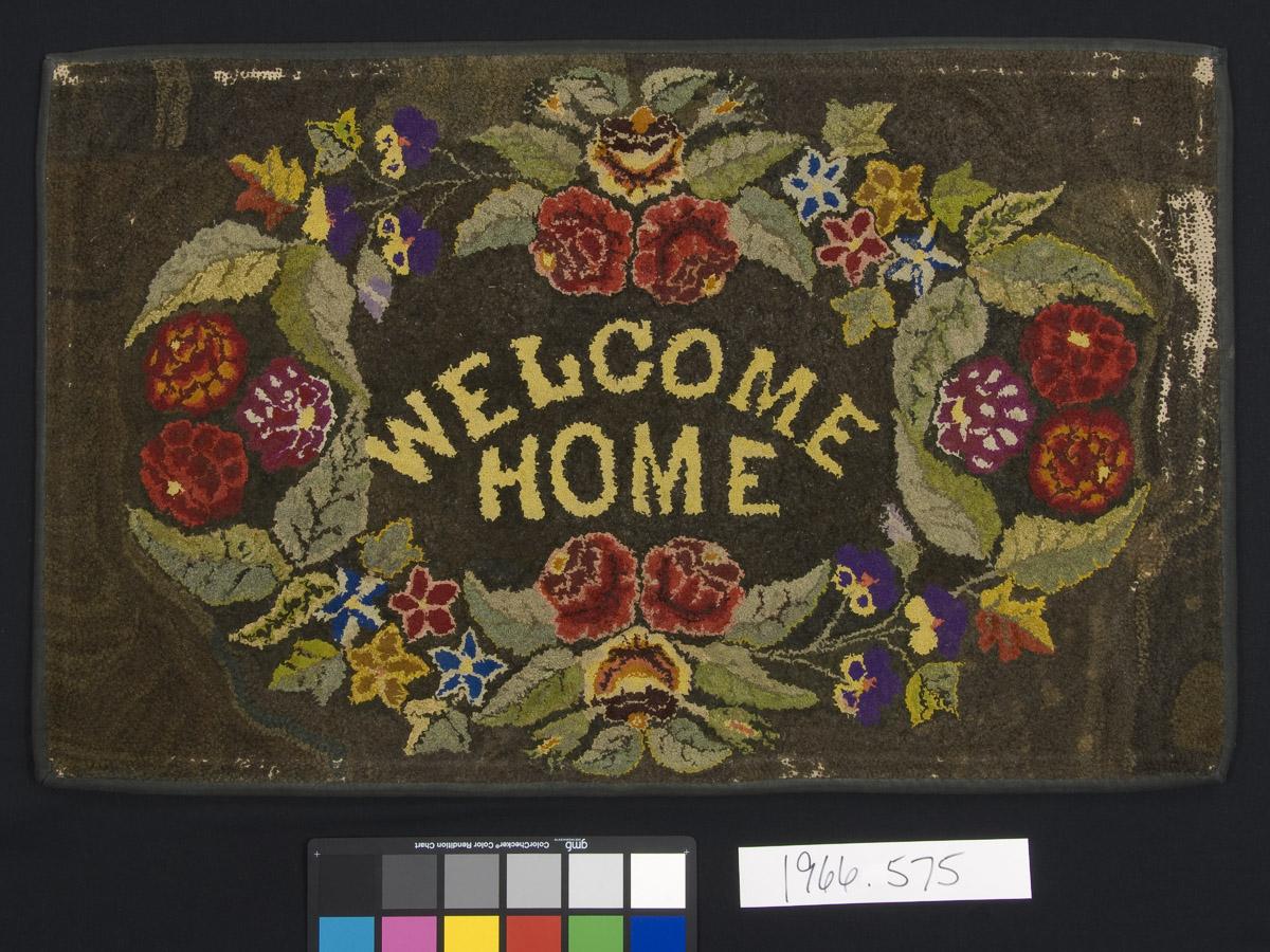 1966.0575 Hooked rug