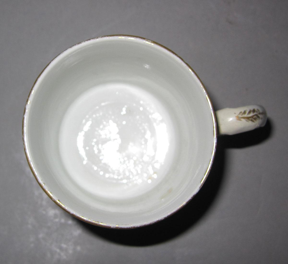1966.0576.001 Porcelain coffee cup top
