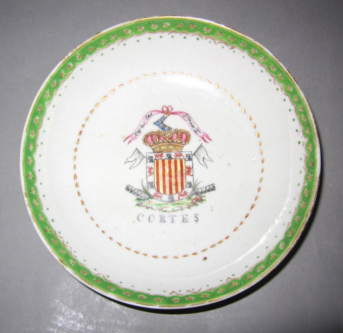 1966.0576.003 Porcelain saucer