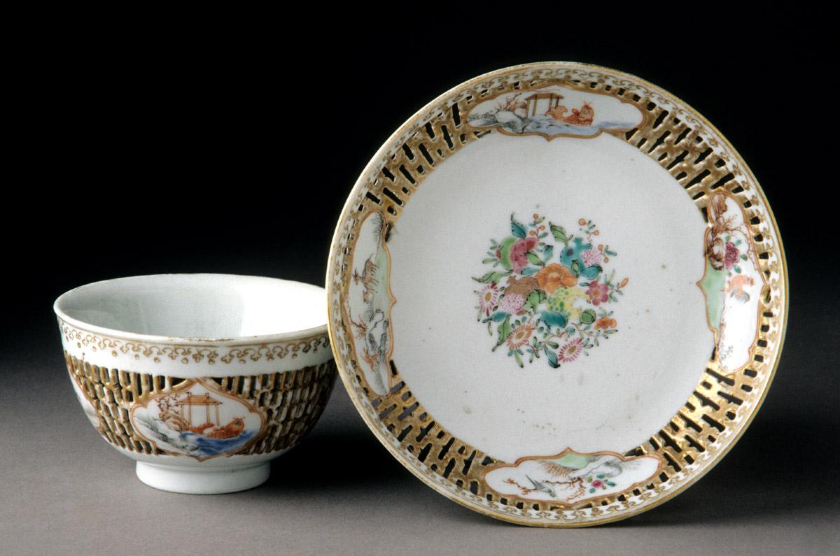 1966.0579.002 Teabowl, .006 Saucer