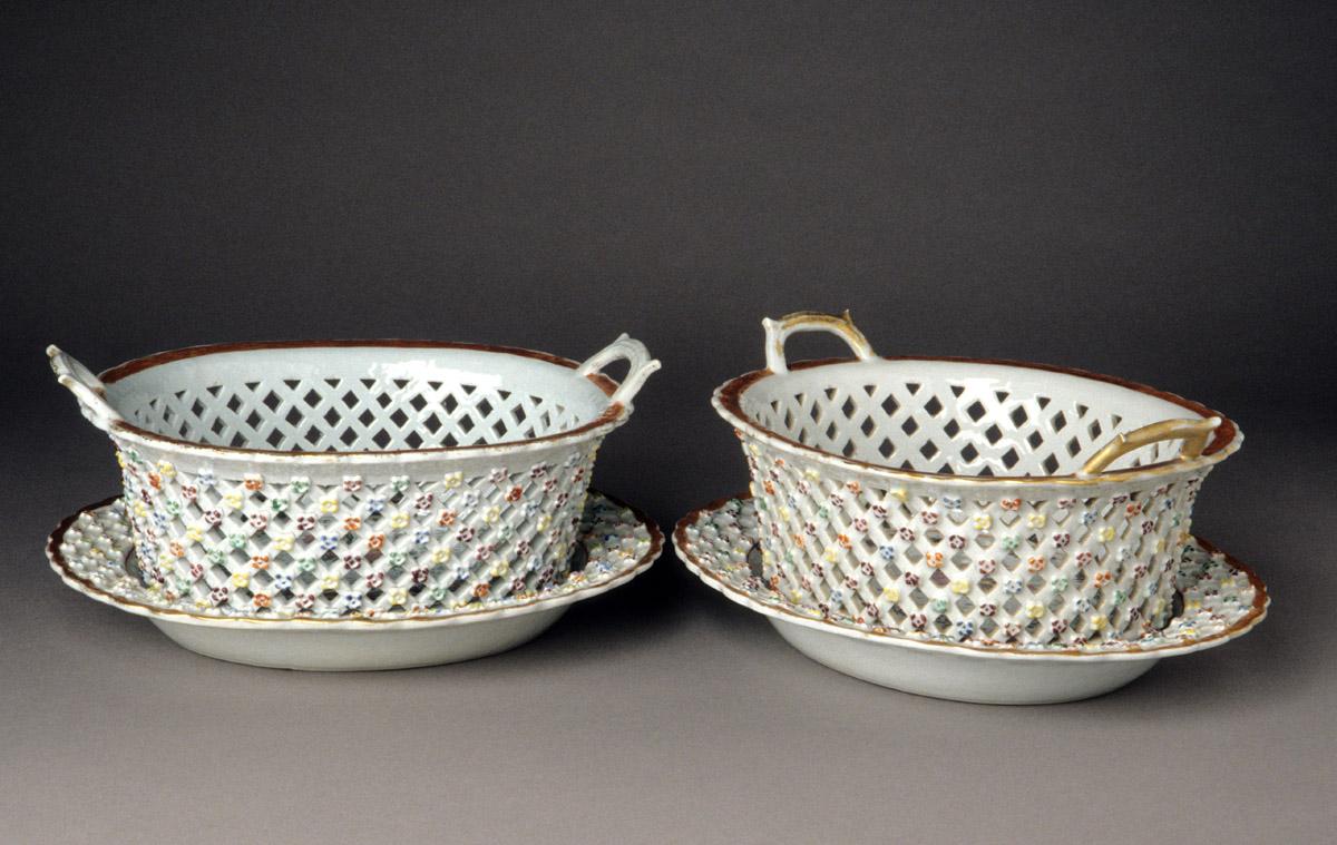 1966.0580.003 A, B Basket and Tray, .004 A, B Basket and Tray, view 2