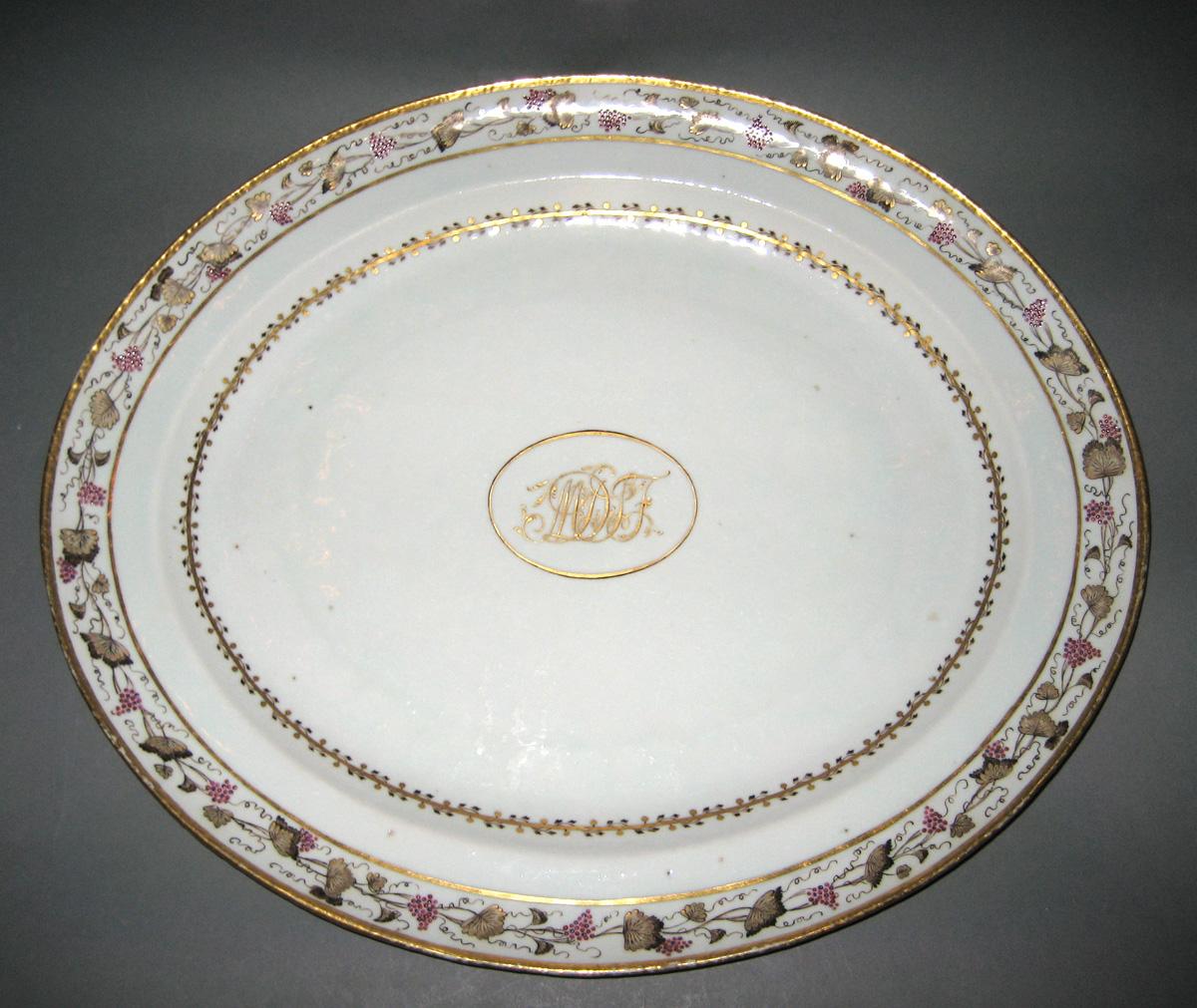 1966.0581.012 Porcelain Platter