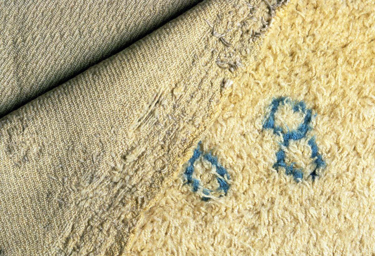 1957.0024.001,.002 Bed Rug, Detail 2