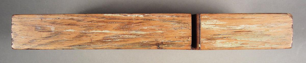 1957.0026.010 A-C, Rabbet plane, sole