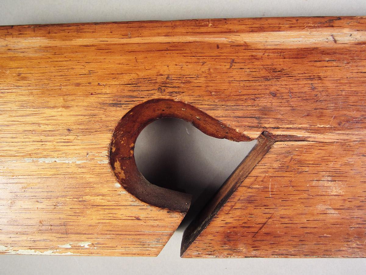 1957.0026.010 A-C, Rabbet plane, throat