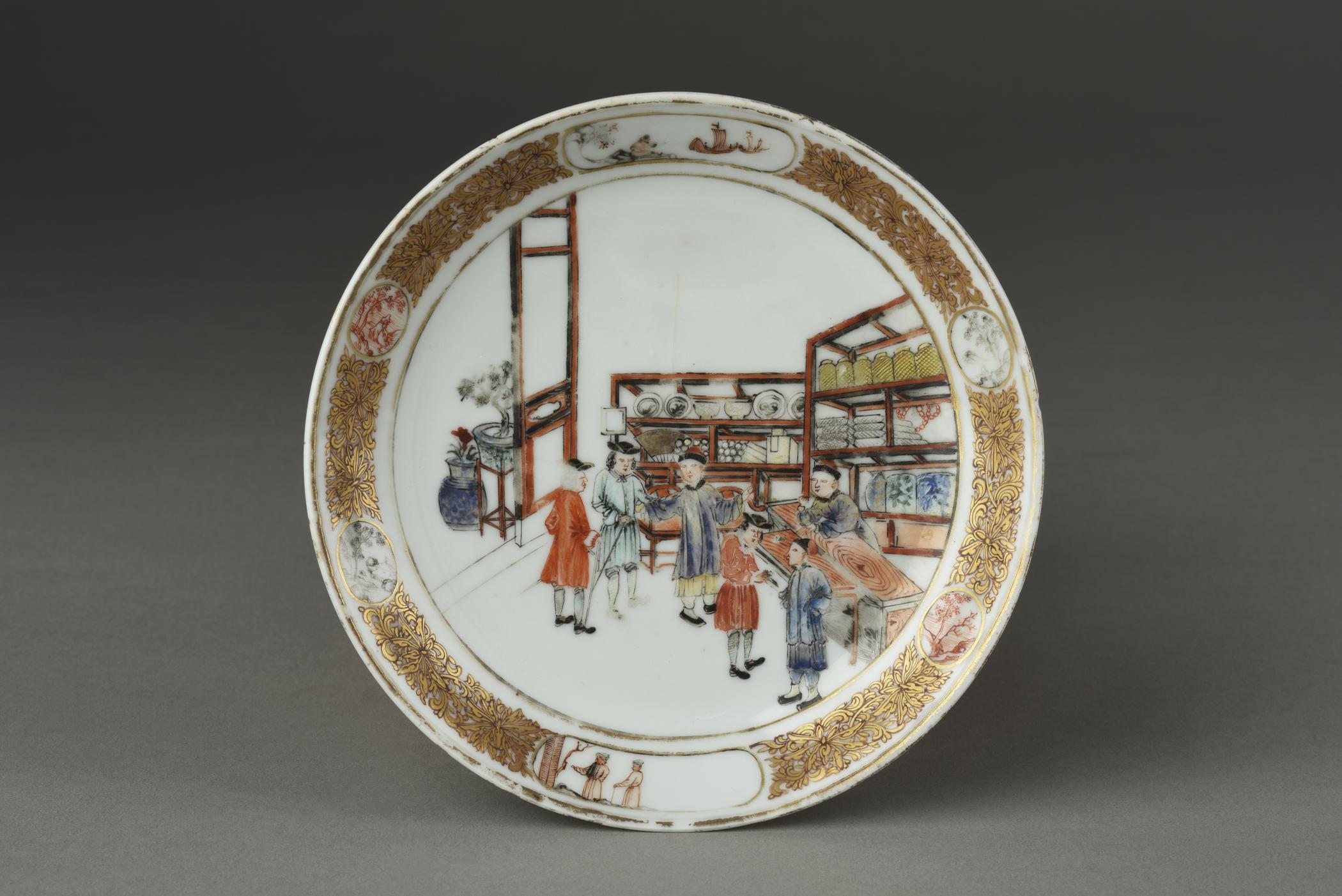 1966.0588 Saucer, view 1