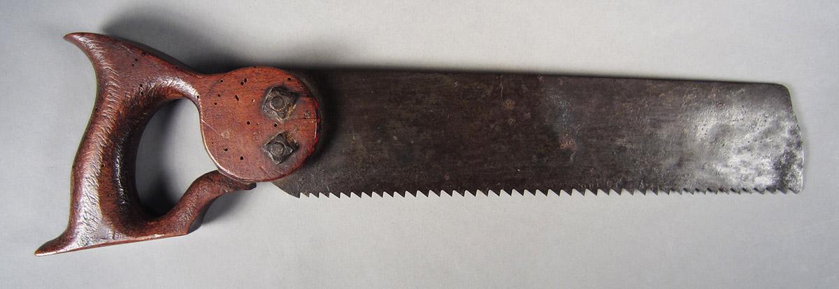 1957.0026.024 Hand saw, side 1