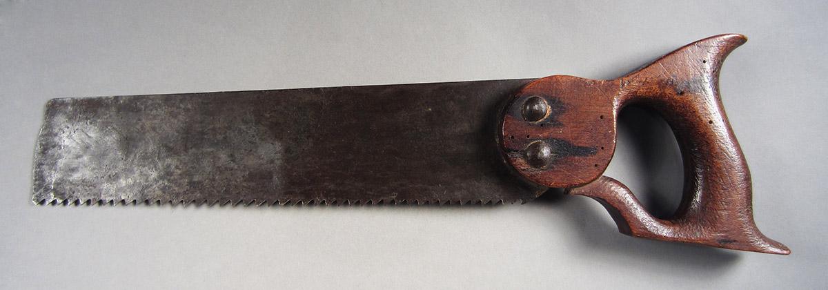 1957.0026.024 Hand saw, side 2